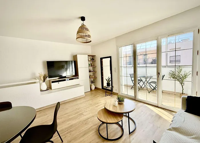 T3- Rénové- Clim- Plages- Commerces Apartman *